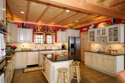 Country kitchen Granite kitchen - Miami Miami Custom Countertops, Granite Quartz Marble 