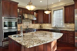 Granite kitchen FireUps Countertop Marketing