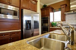 undermount sink Granite kitchen Granite Makeover
