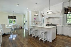 white Granite kitchen FireUps Countertop Marketing